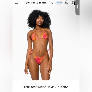 437 Sanders Bikini in Flora Print